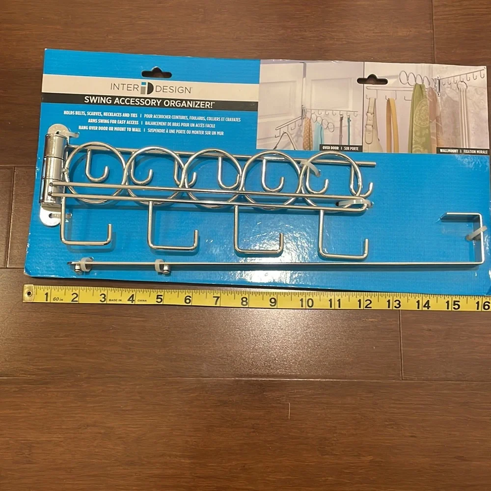 Inter Design swing accessory organizer over door or wall mount